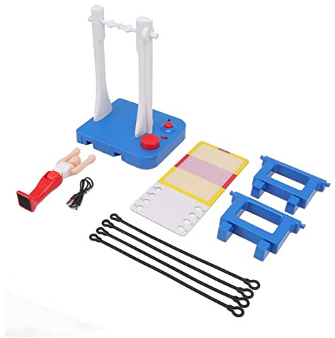 Gymnastics Board Game With Magnetic Levitation Technology Stress Relief Fun For Parties Featuring Rotating Athlete Figure And Power Options