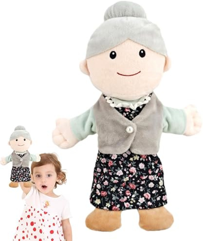 Handpuppe, 30 cm, Zubehör für Puppentheater, Plüschpuppen, Spielzeug, Hand, Mädchen, Marionette, hautfreundlich, geruchlos, für Sofa-Dekoration