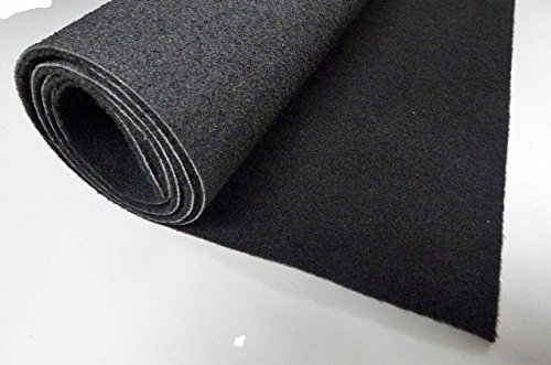 1 m² autix Art. 2000 Autoteppich Meterware Oltimer Restauration schwarz