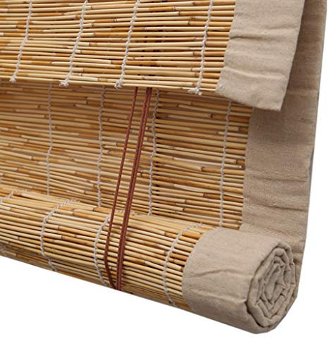 HHXX Les Rideaux en Rouleaux De Roseau, Les Rideaux en RéTro, Peuvent êTre LevéS Et AbaisséS, Les Stores Pare-Soleil Et De Radioprotection,Peuvent êTre PersonnaliséS