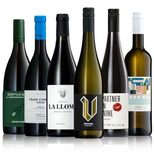 GEILE WEINE Weinpaket WINTERWEINE (6x 0,75l) Bester Rotwein und Weißwein für die kalte Jahreszeit