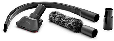 AEG AKIT09C Home & Car Kit (Tierhaardüse, Staubwedel, Flexible Fugendüse, gründliche Tierhaarentfernung, Polsterreinigung, Düsen-Set, passend für 32/35 mm Rundrohr z.B. VX4-7, LX4-7)