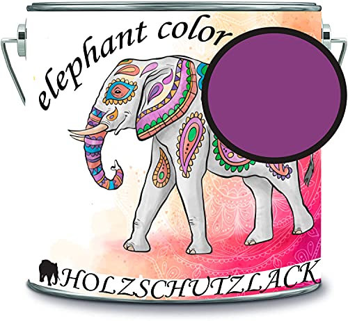 Barniz protector para madera, resistente a la intemperie y a largo plazo, protección contra la intemperie, color de protección para madera RAL 4008, violeta señal