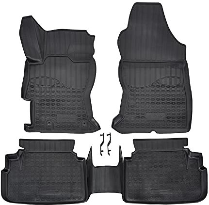 Norm Liners | 3D Gummimatten Auto Matten Fussmatten Kompatibel mit XV ab 2017, Rand cca 4cm, Allwetter, 4-Teilig, Premium Qualität