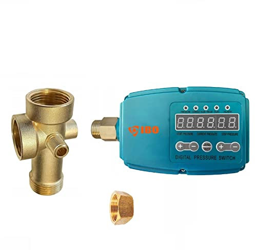 Elektronischer Druckschalter mit 5-wege Verteiler f. Pumpe inkl. Trockenlaufschutz - Funktion