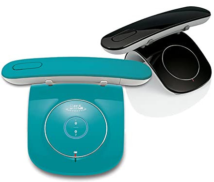 telephone Digital Cordless Phone With Bluetooth Function, Retro Creativity Desk Phone,50 Names Phonebook,100 Percent Nuisance Call Blocking, Hands Free Speaker Phone,Three-way Calling home phone,Tele