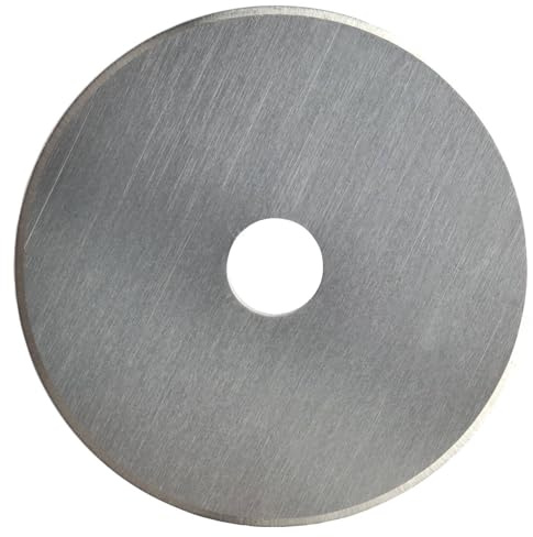 Original Fiskars Ersatzklinge, Titan-Rollklinge für gerade Schnitte, Inkl. Klingenablage, Ø 45 mm, Stahl mit Titan-Beschichtung, 1066043 | Inkl. Klingenablage, Ø 45 mm, Stahl mit Titan-Beschichtung, 1066043