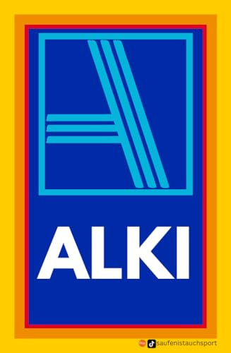 50 x ALKI Festival-Sticker: Bier, Flirt & Party-Design (50 Stück)