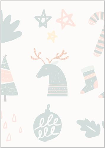 Briefpapier Wichtel DIN A4 - Papier Weihnachten - 20 Blatt - Motiv Nr. 058 | 100g/m²