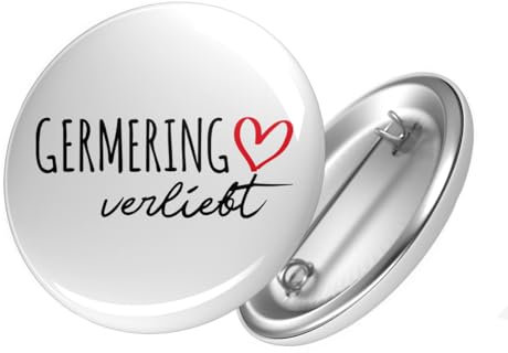 Huuraa Button Germering verliebt Geschenk