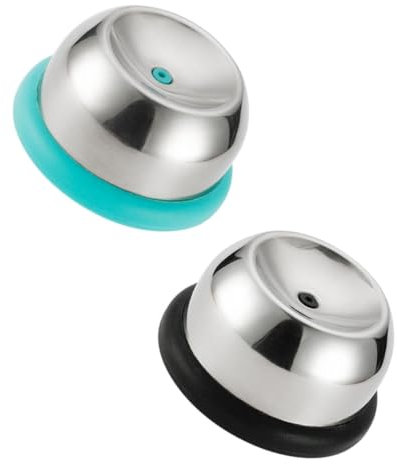 Alipis 2pcs Egg Piercing Tools for Boiling Eggs 304 Stainless Steel Assorted Colors (Sky Blue Black) Kitchen Accessories for Home Cooking