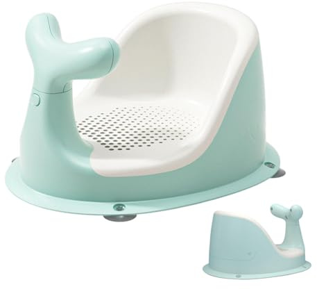 Baby badstol, småbarn badstol, halkfri babystol, avtagbar badstol, sit-up badstol, baby duschstol, badstol för 0-24 månader, badstol, småbarn badkar säte