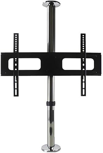 Soporte de pared giratorio de 360 grados para televisores LCD de 32 55 pulgadas, soporte de pared de video ajustable en altura con colgador giratorio de partición
