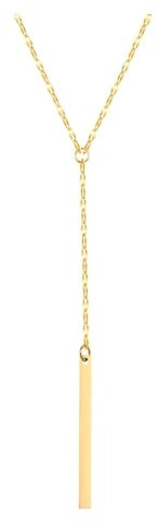 Aotiwe Kette Damen Vergoldet, Kette Edelstahl Freundinnen Schichtung aus Kunstperlenquaste Necklace Women Minimalist 40cm