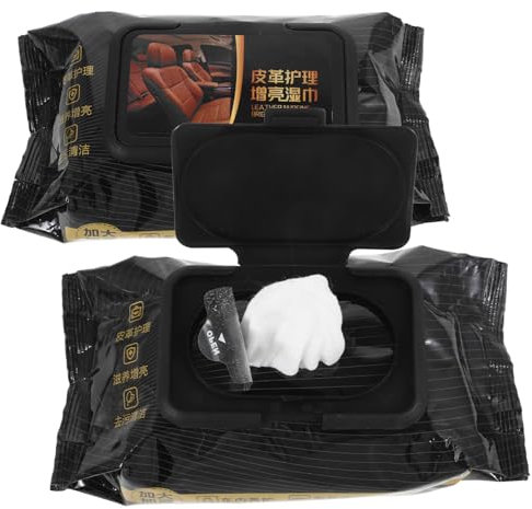 GALPADA 2stücke Lederreinigungstücher Fürs Auto Und Ledermöbel Tücher Für Autoinnenraum Und Ledercouchreiniger Leder Schuh Reiniger Und Leder Handtaschenreiniger