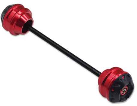 Compatible With Ducati Ducati For Monster For S2R 2006 2007 2008 For S4R 2003-2008 Motorcycle Front Rear Axle Sliders Wheel Protection Crash Pad Motorcycle Axle Slider(Red,Rear)