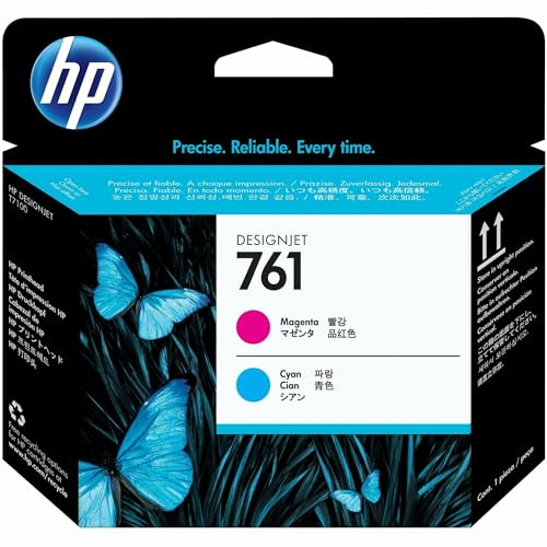 HP 761 DesignJet Druckkopf | Tinte für DesignJet T7100, T7200 (CH646A)