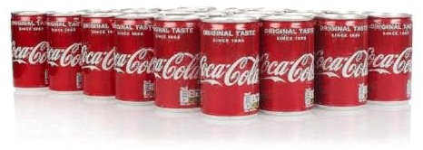COCA COLA MINI LATTINA CL.15 X 24 PEZZI