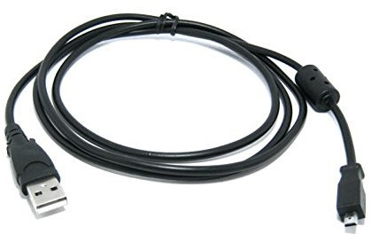 Câble USB Kodak U8 pour chargement et transfert de données EasyShare C M V Z Series