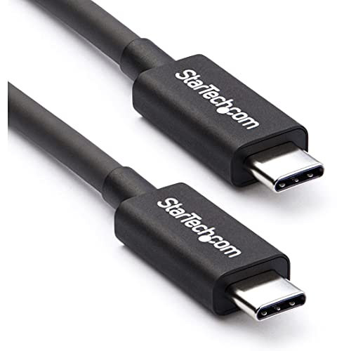 StarTech.com 2m Passives Thunderbolt 3 Kabel, 20Gbps, 100W PD, 4K Video, Thunderbolt Kabel, Kompatibel mit USB4/DP Alt Mode, Thunderbolt 4, USB 3.2/Typ-C (TBLT3MM2M)