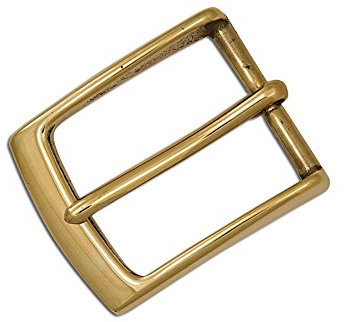TANDY Leder Midtown Gürtelschnalle 1–1/10,2 cm massivem Messing 1661–01