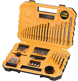 DEWALT DT71566-QZ Combination Drill BIT Set 100 Piece Set [Energy Class A]