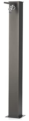 Fontana da Giardino con Rubinetto Belfer 42Q Grigio Antracite