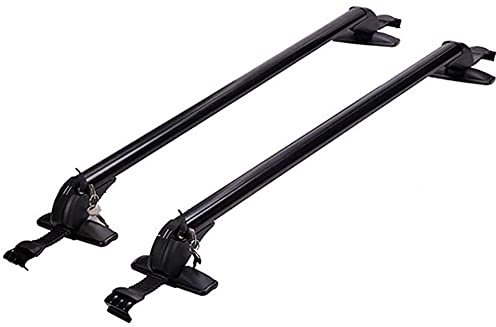 2 Stück Dachträger Crossbar für Skoda Octavia 2004-2012, Aluminium Autodachträger Querträger Schlossstangen Fahrrad Dachträger Halterungsträger Tragfähigkeit Relingträger zubehör