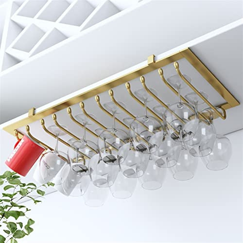 NWB Weinglashalter,Unterschrank Stemware Rack Im Haus,Weinglasregal Wand Montiert,Weinglasregal Ständer Aufhänger Lagerung Metall Organizer,Weinglashalter Für Küche Home Bar