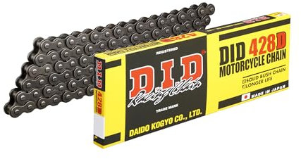 Kette DID Standard 428D / 128 Clipschloss FJ stahl (1/2 x 5/16 x 8,51)