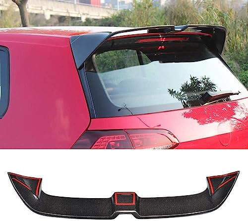 DTGTEX Auto Heckspoiler für Vw Golf 7 7.5 VII MK7 7.5 GTI R 2014-2018, Kofferraumspoiler Heckflügel Auto Universal Heckspoiler Schwanzflügel Kratzfeste Heckspoiler