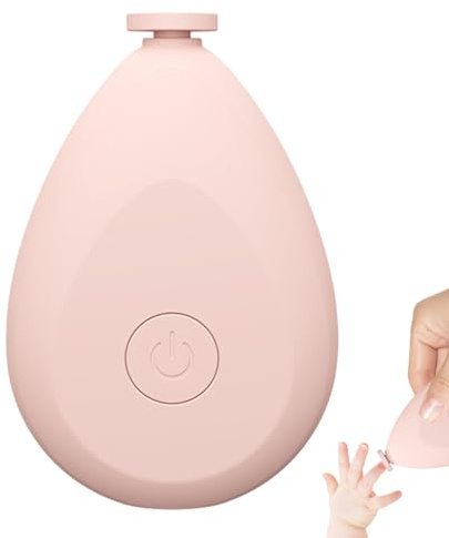 Cortauñas eléctrico para bebés | Lima de uñas para bebés con 4 cabezales | de | Tijeras para uñas de bebés para dedos de los pies y las uñas, cortaúñas para bebés y recién nacidos, Duqulle
