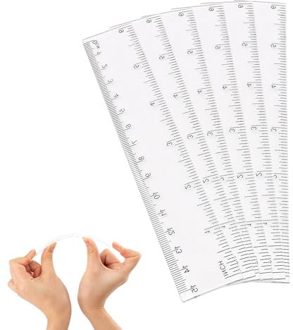 6 Stück Lineal 15cm Grundschule, Lineal Set Grundschule, Kleines Lineal Grundschule, Plastik Lineal, Kunststofflineal, Für Schule, Büro, Zuhause, Geprägte Zentimeter Einteilung