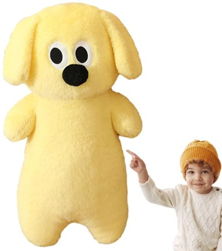 Plüschkissen für Hunde aus Plüsch, Kissen in Form eines Hundes, vielseitiges Plüschkissen für Hunde, Plüschtiere, einzigartige Anime-Hundekissen für und Erwachsene