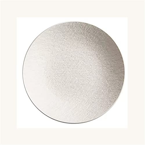 Platos de cena modernos Plato de comedor Plato hondo for el hogar Ensaladera de cerámica Plato de sopa Plato de roca blanca Cocina del hogar Plato de restaurante Plato de comedor redondo esmerilado Se
