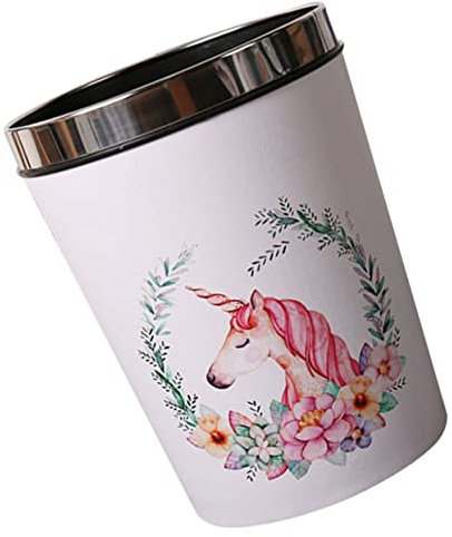 TOGEVAL corbeille à papier toilette poubelle papier décoration extérieure poubelles de cuisine essencielle meuble poubelle litière poubelle de salle de bain corbeille pour le bureau le fer