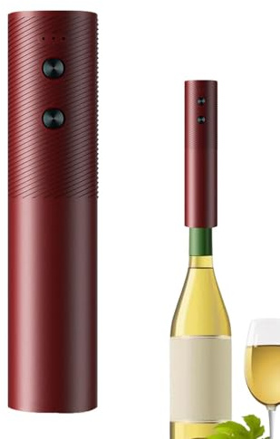 Cavatappi elettrico, apribottiglie per vino elettrico - Apribottiglie automatico per cavatappi per vino | Apribottiglie per vino facile, apribottiglie per vino elettronico ricaricabile per v