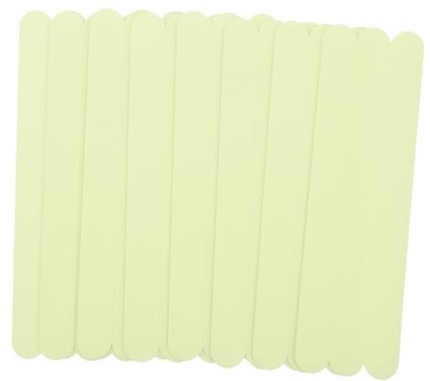 HOLIDYOYO 24pcs Glow Dark Slip Tape Stair Treads for Safety Decals for Bathroom Shower