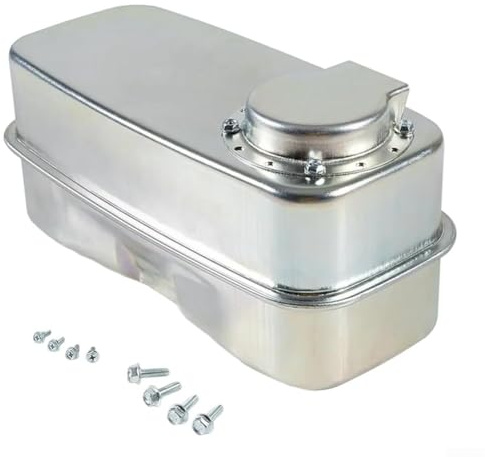 Pumixiy Système de silencieux à double entrée pour tracteur de pelouse, avec kit d'assemblage de déflecteur vers le bas, pour équipement de jardin 751-0616B 951-0616, double entrée d'air
