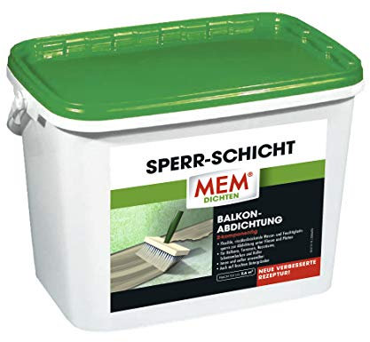 MEM Sperr - Schicht, Abdichtung von Balkonen, Terrassen + Nassräumen,