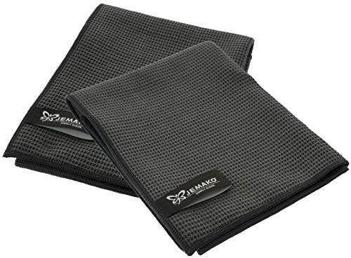 Jemako Trockentuch TAUPE (45 x 60) cm im 2er Set inkl. Sinland feinmaschiges Wäschenetz (2)