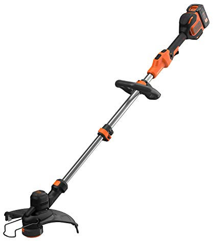 BLACK+DECKER,NUOVO TAGLIABORDI A BATTERIA 36V 2,5AH BRUSHLESS - Nuovo Design HI TECH PRO feeling - TAGLIO 33CM - Fylo Nylon 1,6mm. BCSTE636L1-QW