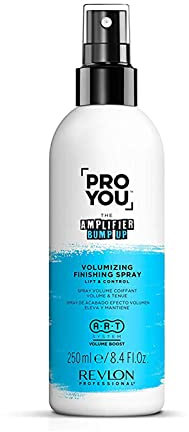 Revlon Professional ProYou Spray de Acabado para el Pelo Efecto Volumen, Voluminizador para Cabello Fino y Débil, 250 ml, Gama Volumen The Amplifier Bump Up