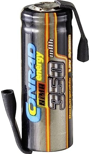 Modellbau-Empfängerakku (NiMh) NiMH 2/3 AAA 1.2V 350 mAh mit Lötfahne