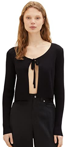 TOM TAILOR Denim dam bolero kofta, 14482 – djup svart, XL