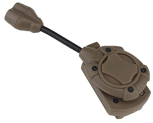 Lampe de casque tactique 3 couleurs avec adaptateur de signal vers Ops Core et lampe de casque ARC