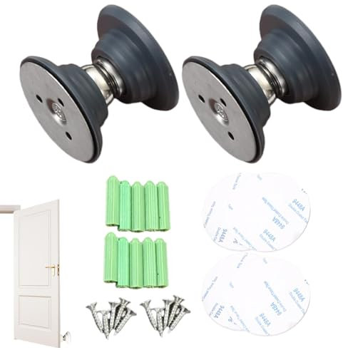 Wezalget Support de Porte de Camping-Car, loquet de Porte magnétique pour Camping-Car | Arrêt de Porte magnétique en Acier Inoxydable, 2 pièces, pour Camping-Car | Accessoires de Camping-Car à