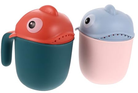 LABRIMP Shampoo-spülbecher-Set Baby-bade-spülbecher Großes Fassungsvermögen TPE-Material Zum Baden Und Haarewaschen des Babys
