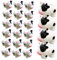 UPKOCH Miniadornos De Vaca Figuras Decorativas De Vaca Adornos De Vaca En Miniatura Juguetes De Vacas Pequeñas Micropaisajes De Vacas Figuras De Vaca Decorativas Estatuas De