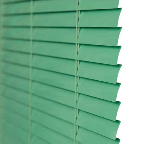 Grün Aluminium Jalousie Verdunkelungsrollo Seitenzugrollo Plissee Schalusie Fenster Jalousien Sonnenschutzrollos Für Haus/küche/büro,Individuell Gestaltbar (80×220cm)